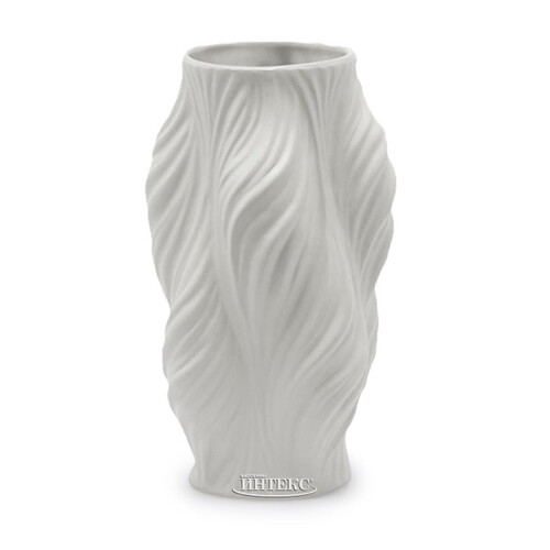 Керамическая белая ваза Brezza 28 см EDG