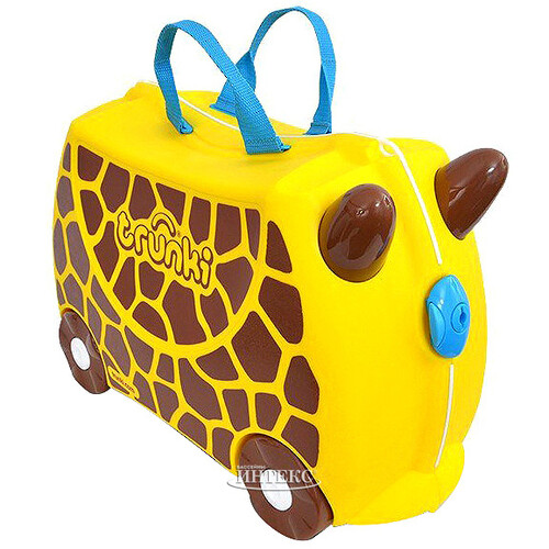 Детский чемодан-каталка Жираф Джери Trunki