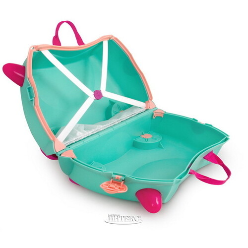 Детский чемодан на колесиках Фея Флора, уцененный Trunki