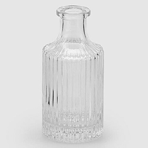 Стеклянная ваза-бутылка Моник 14*7 см EDG