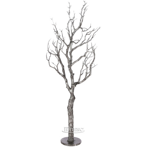 Декоративное дерево Элерия 70 см серебряное Edelman