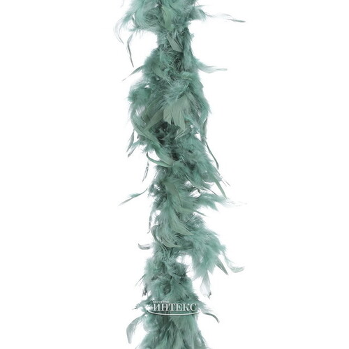 Гирлянда боа из перьев Frusten 180 см зеленая Edelman