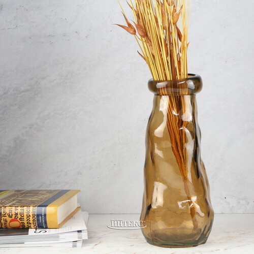 Стеклянная ваза Monte Hazel 25 см Edelman