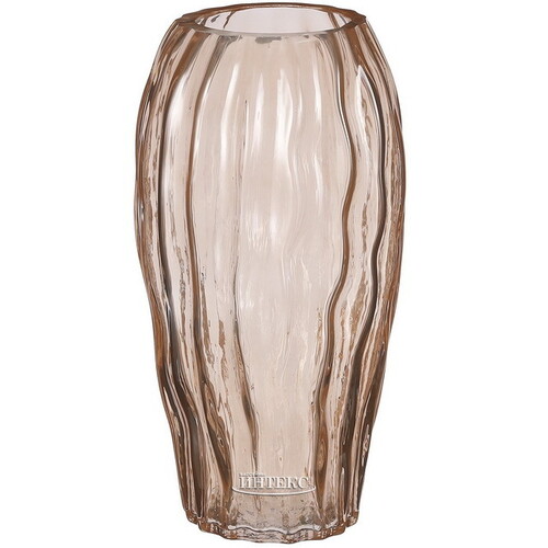 Стеклянная ваза Marielita Cream 27 см Edelman