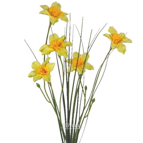 Искусственный цветок Нарцисс - Giallo Puesto 73 см Edelman
