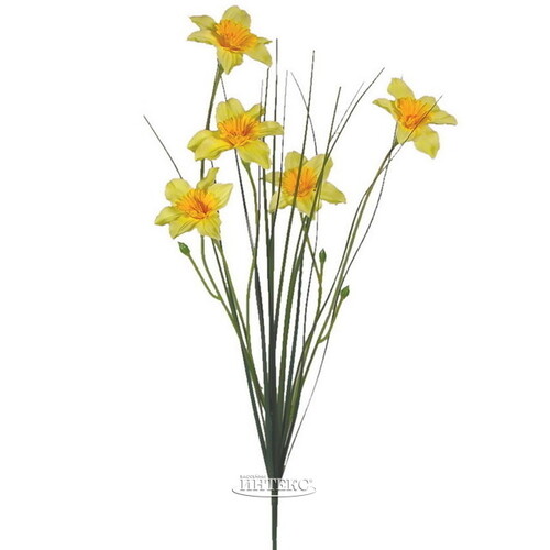 Искусственный цветок Нарцисс - Giallo Puesto 73 см Edelman