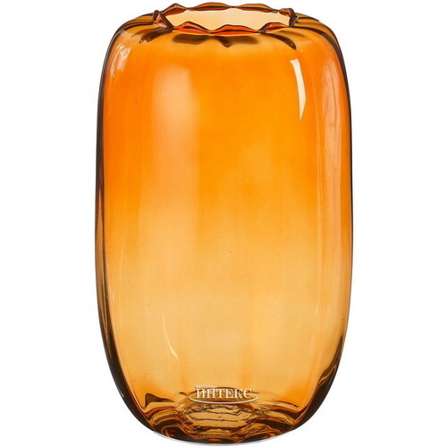 Стеклянная ваза Ricco Miele 30 см Edelman