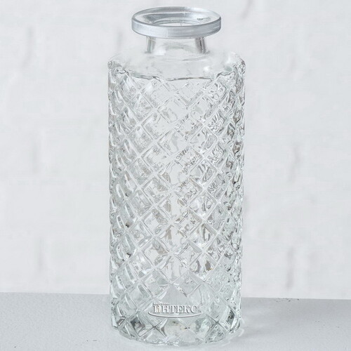 Набор стеклянных ваз Рошель Кристал 13 см, 3 шт Boltze