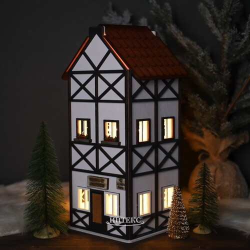 Декоративный домик Бавария 39 см Christmas Apple