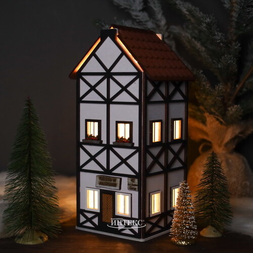 Декоративный домик Бавария 32 см Christmas Apple