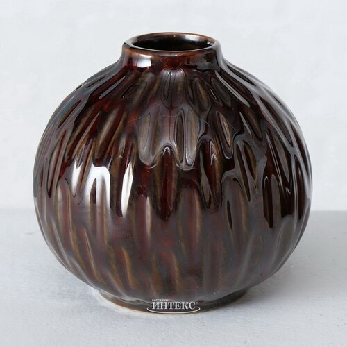 Фарфоровая ваза Masconni Dark 9 см Boltze