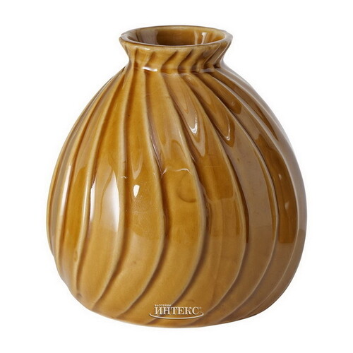 Фарфоровая ваза Masconni Marrone 11 см Boltze