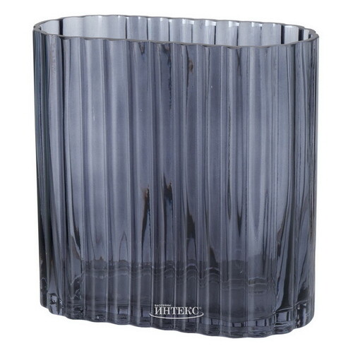 Стеклянная ваза Puerto Williams 18 см Boltze