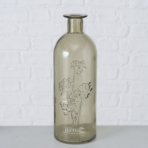 Набор стеклянных ваз Landette Botaniko 21 см, 3 шт Boltze