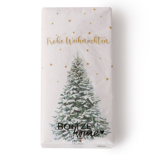 Бумажные салфетки Christmas Tree 17*8 см, 16 шт Boltze
