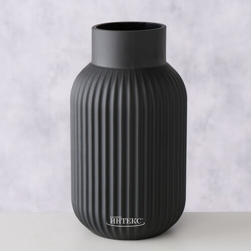 Стеклянная ваза Миранда 22 см Boltze