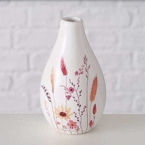 Набор керамических ваз Albedo Cornelia 8-12 см, 3 шт Boltze