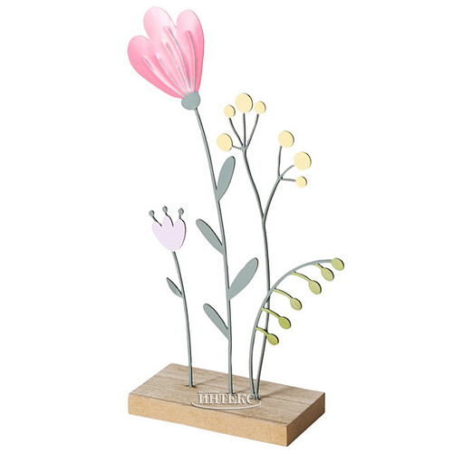 Декоративная фигура Floweret: Цветы Жанетт 25 см Boltze