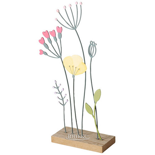 Декоративная фигура Floweret: Цветы Париса 25 см Boltze