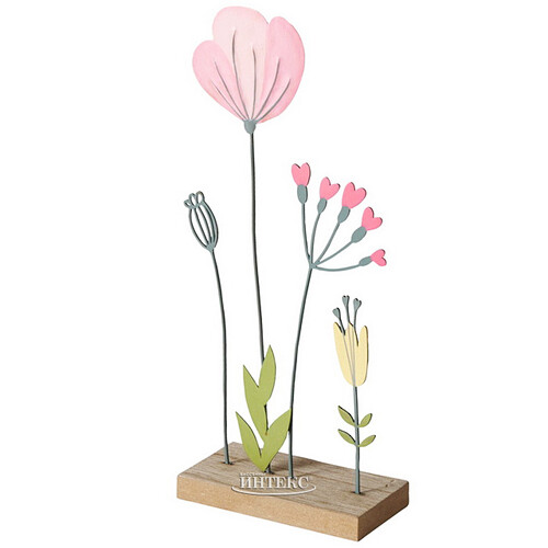 Декоративная фигура Floweret: Цветы Рамилы 25 см Boltze