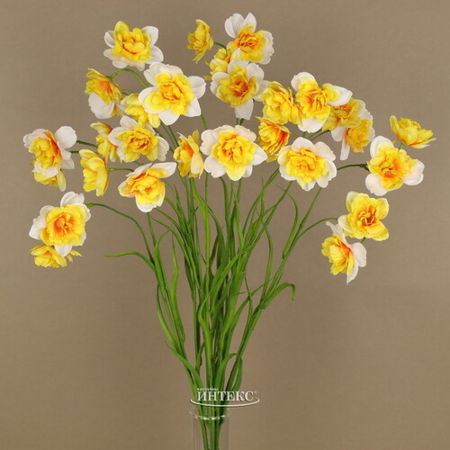 Искуcственный цветок Нарцисс - Monte Carloni 80 см EDG