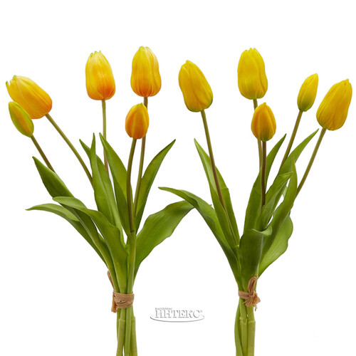 Силиконовые тюльпаны Arethusa 5 шт, 40 см EDG