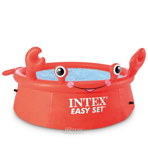 Надувной бассейн 26100 Intex Easy Set - Happy Crab 183*51 см INTEX