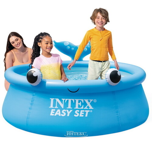 Надувной бассейн 26102 Intex Easy Set - Jolly Whale 183*51 см INTEX