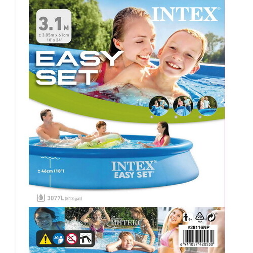 Надувной бассейн 28116 Intex Easy Set 305*61 см INTEX