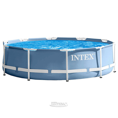 Каркасный бассейн Intex Prism Frame 305*76 см голубой INTEX