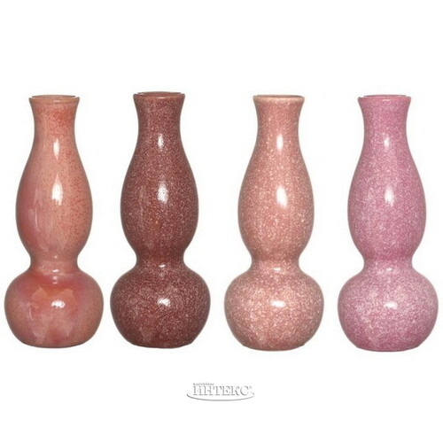Керамическая ваза Лоренсо 15 см марсала Ideas4Seasons