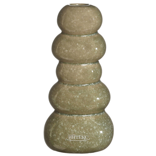 Керамическая ваза Гранада 15 см светло-зеленая Ideas4Seasons