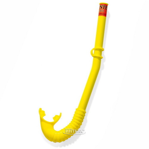 Трубка для плавания Hi-Flow Play жёлтая, 3-10 лет INTEX