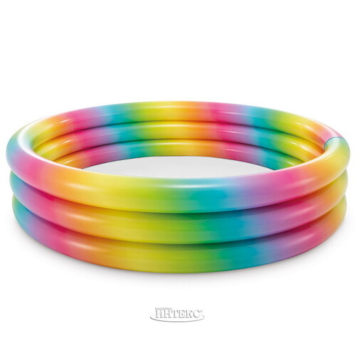 Детский бассейн Rainbow Ombre 168*38 см INTEX
