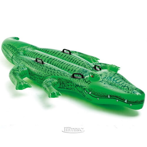 Надувная игрушка Крокодил большой 203*114 см INTEX