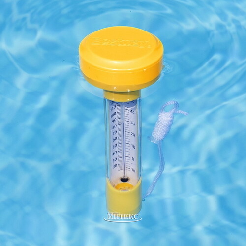 Термометр для бассейна Bestway 19 см, желтый Bestway