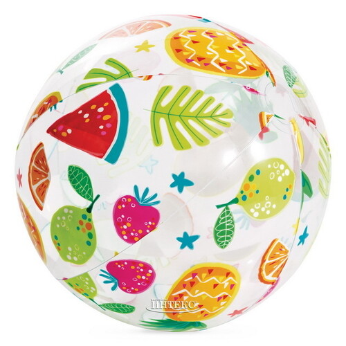 Надувной мяч Яркие Тропики 51 см INTEX