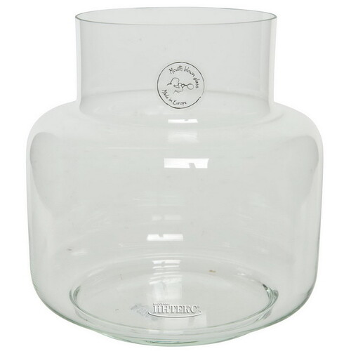 Стеклянная ваза для цветов Glassy 19*18 см Kaemingk