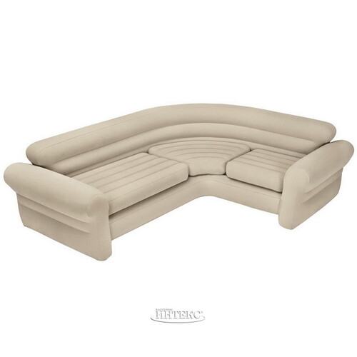 Надувной угловой диван Corner Sofa 257*203 см INTEX