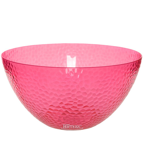 Пластиковый салатник Портофино 26*13 см розовый Kaemingk