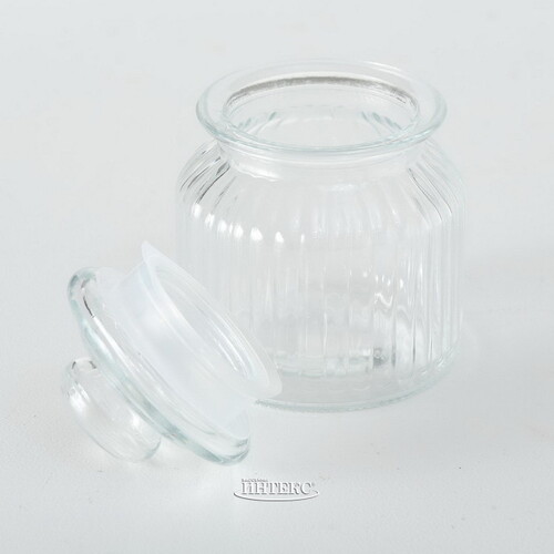 Набор стеклянных баночек для хранения Тибурсио 15-23 см, 3 шт Boltze