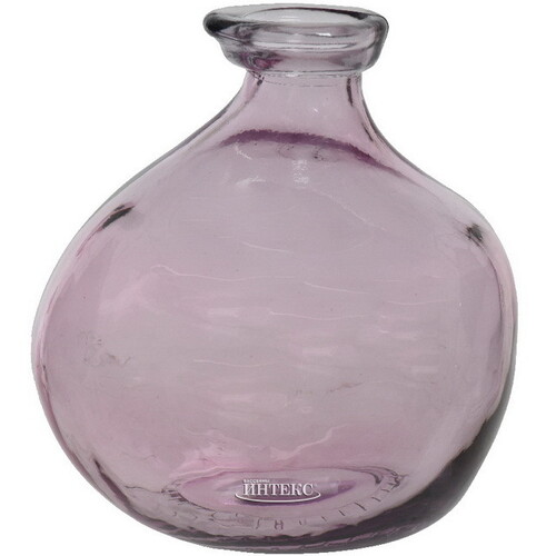 Стеклянная ваза-бутылка Eiter Rose 18 см Kaemingk