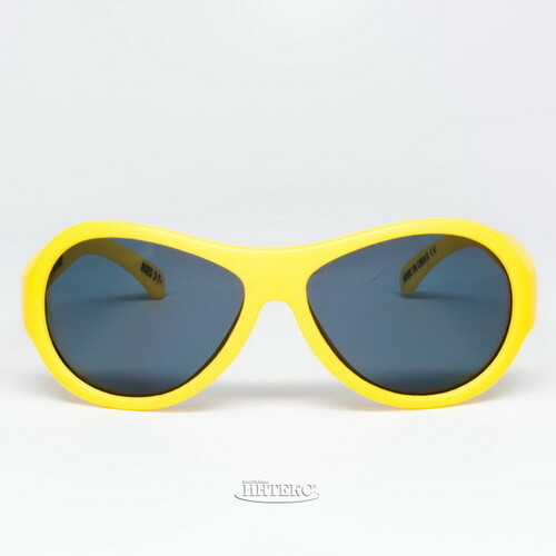 Детские солнцезащитные очки "Babiators Original Aviator. Привет", 0-2 лет, желтый Babiators