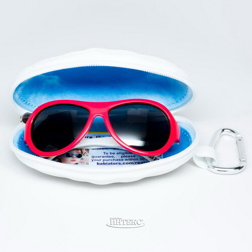 Детские солнцезащитные очки Babiators Polarized. Звёздочки, 3-5 лет, чехол Babiators