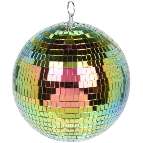 Новогоднее украшение Зеркальный шар Rainbow 15 см Koopman