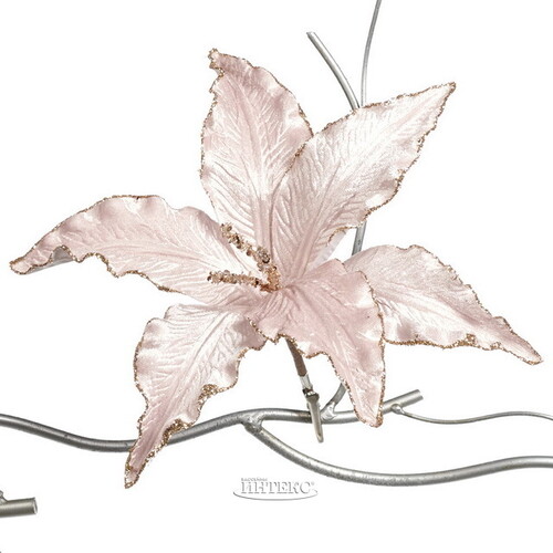 Искусственный цветок Karmensita Cremo 25 см, клипса Goodwill