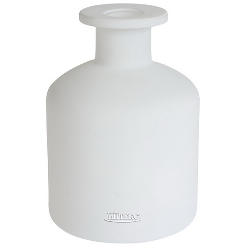 Стеклянная ваза-подсвечник Sinus Amnis 11 см белая Koopman