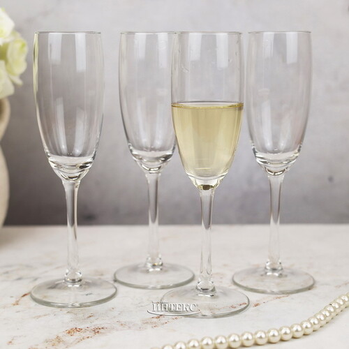 Бокалы для вина и шампанского Кристалл, 18 шт Koopman