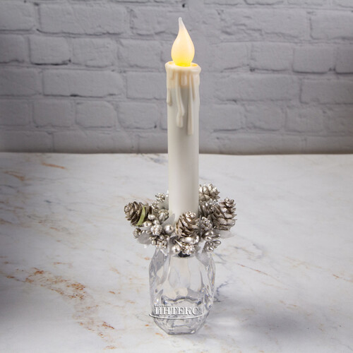 Украшение для свечи Перламутровый Венец 7 см Swerox