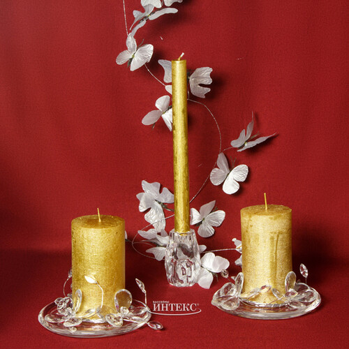 Декор для свечи Хрустальный Звон 13 см Swerox